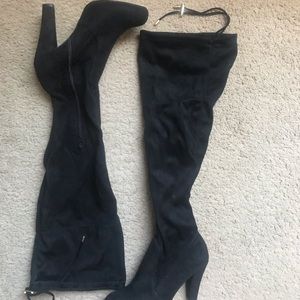 Thigh high boots